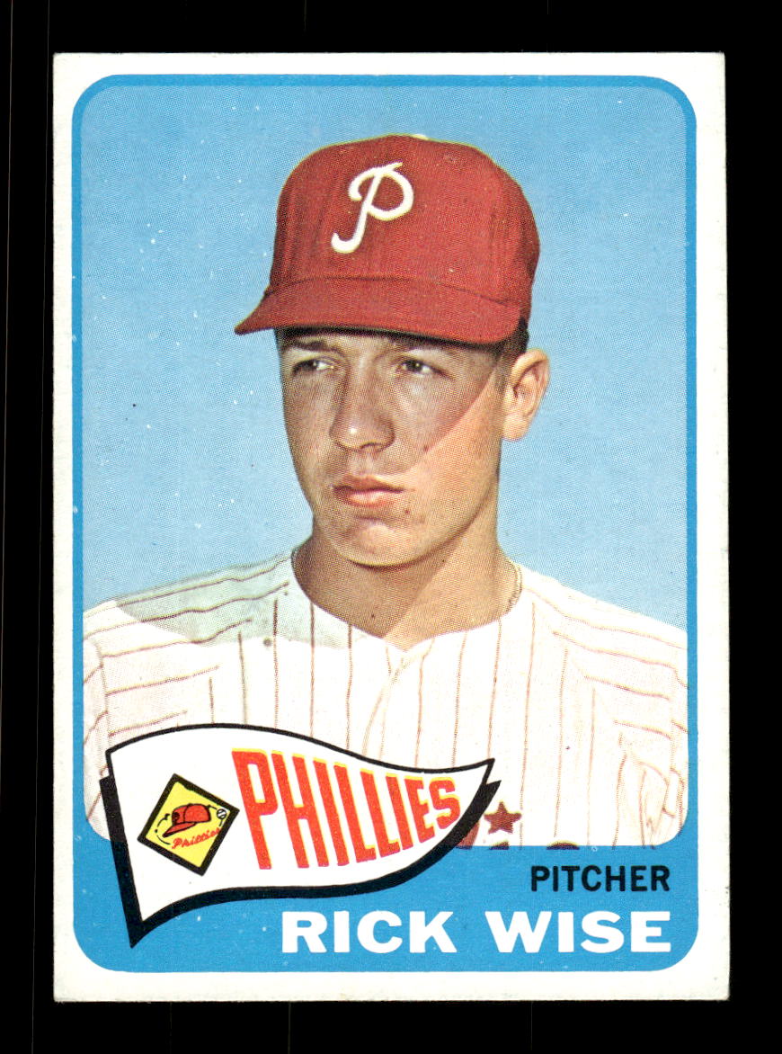 1965 Topps #322 Rick Wise Philadelphia Phillies EXMT CS26015576