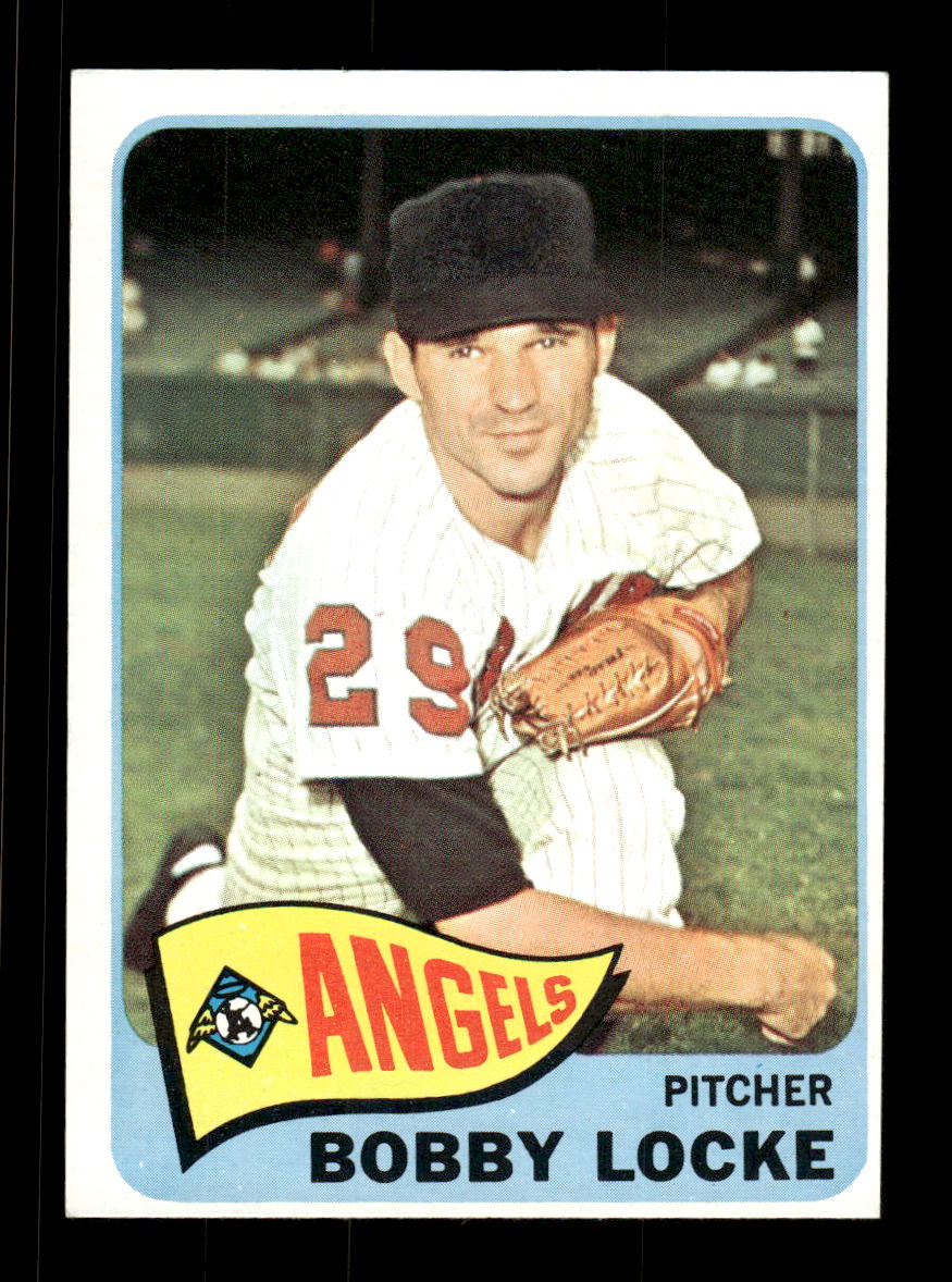 1965 Topps #324 Bobby Locke Los Angeles Angels EXMT CS26015578