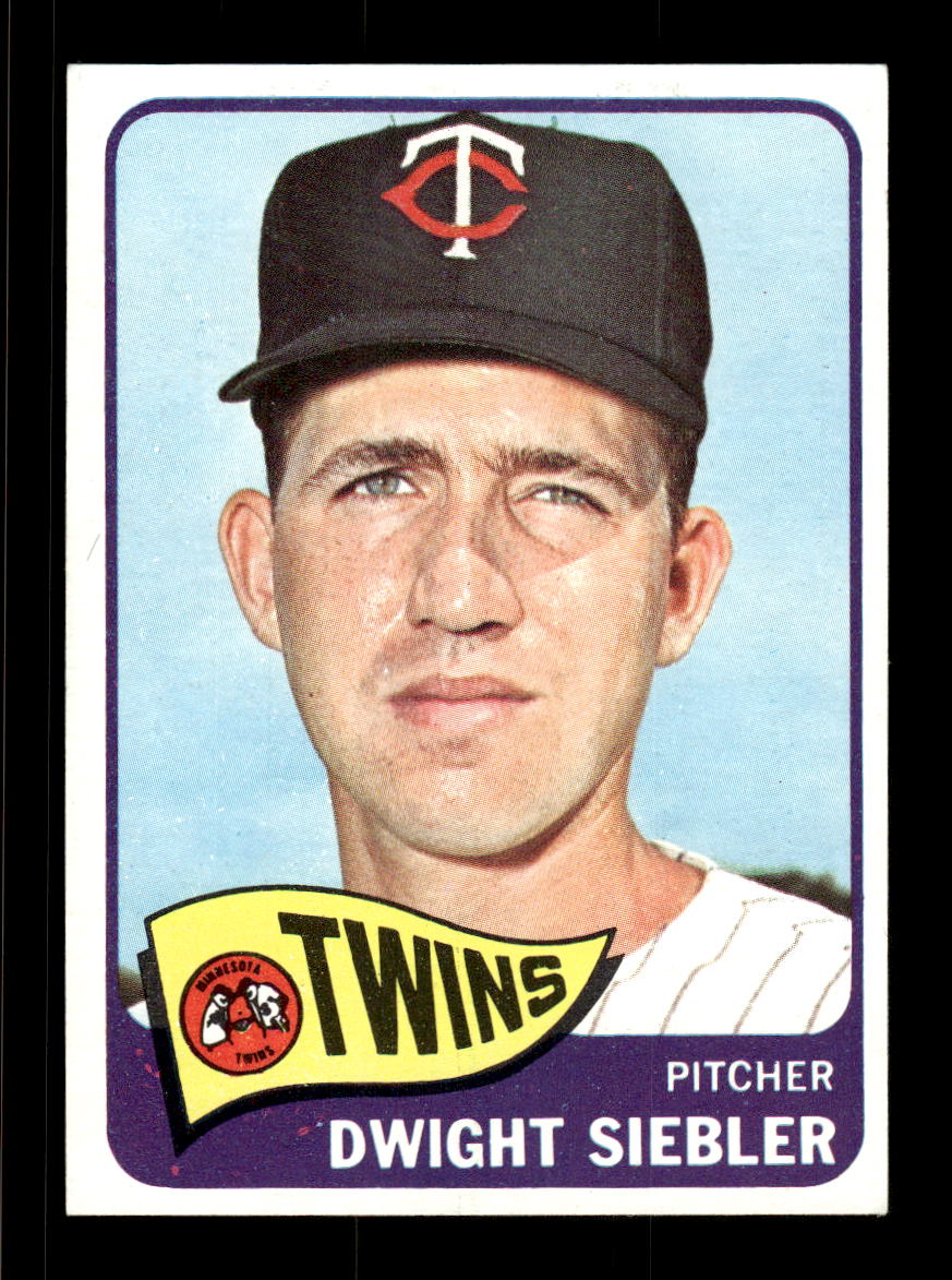 1965 Topps #326 Dwight Siebler Minnesota Twins EXMT CS26015579
