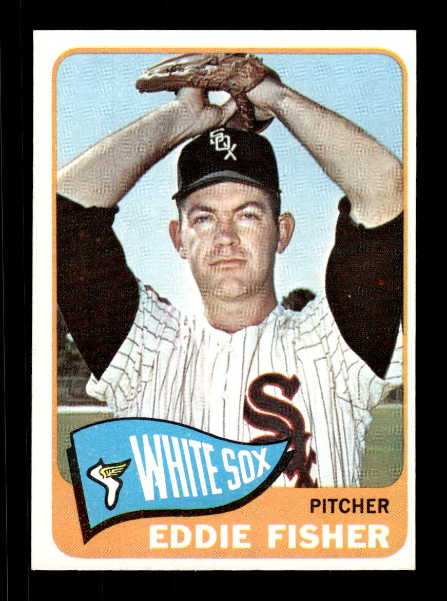 1965 Topps #328 Eddie Fisher Chicago White Sox EXMT CS26015581
