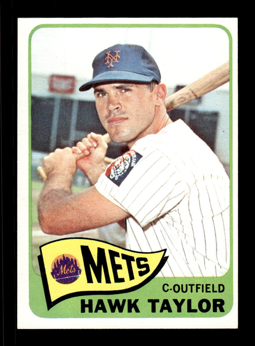 1965 Topps #329 Hawk Taylor New York Mets EXMT CS26015582