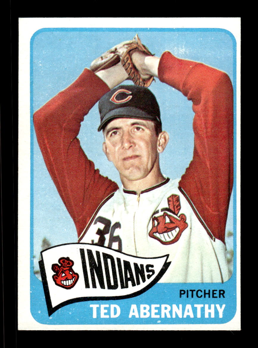 1965 Topps #332 Ted Abernathy Cleveland Indians EXMT CS26015584