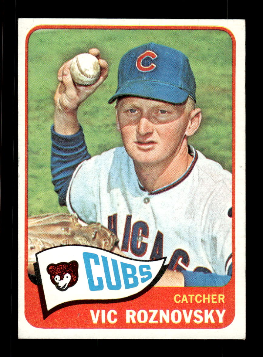 1965 Topps #334 Vic Roznovsky Chicago Cubs EXMT CS26015586