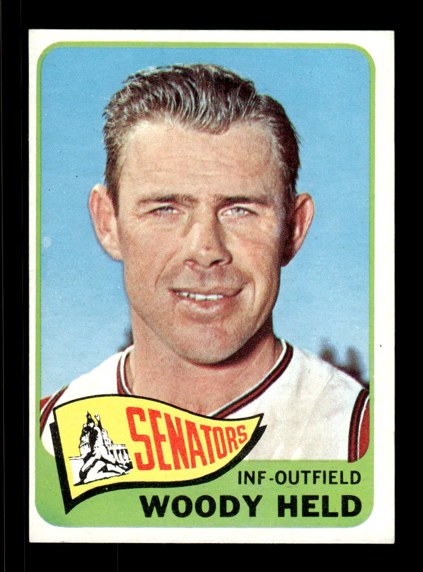 1965 Topps #336 Woodie Held Washington Senators EXMT CS26015588