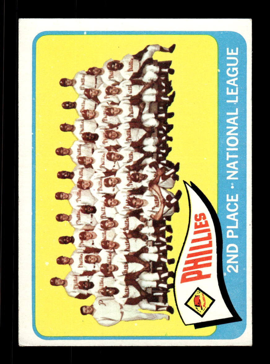1965 Topps #338 Philadelphia Phillies  EXMT CS26015590