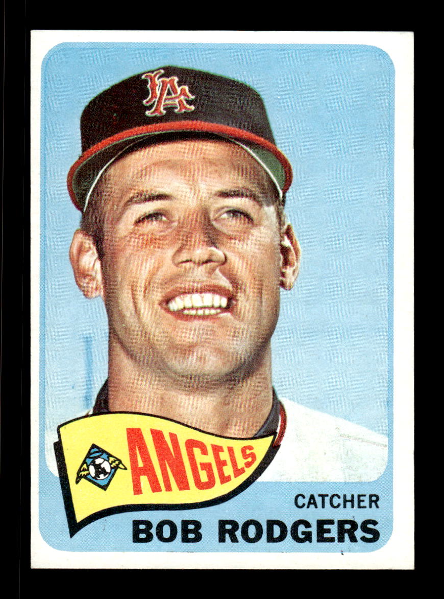 1965 Topps #342 Bob Rodgers Los Angeles Angels EXMT CS26015593