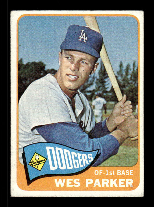 1965 Topps #344 Wes Parker Los Angeles Dodgers EXMT CS26015595
