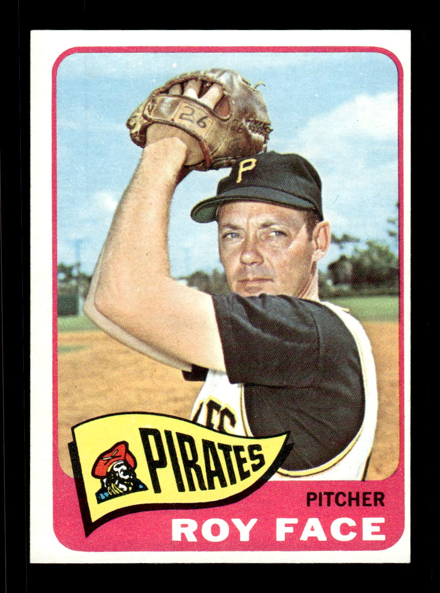 1965 Topps #347 Roy Face Pittsburgh Pirates EXMT CS26015598