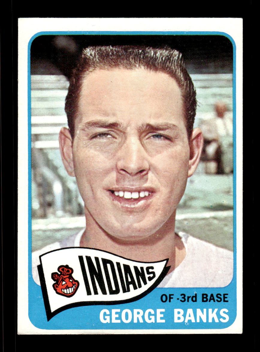 1965 Topps #348 George Banks Cleveland Indians EXMT CS26015599