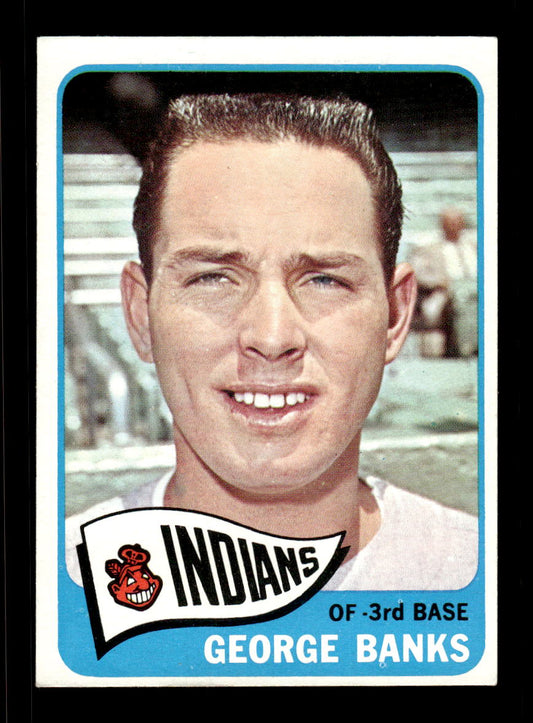1965 Topps #348 George Banks Cleveland Indians EXMT CS26015599