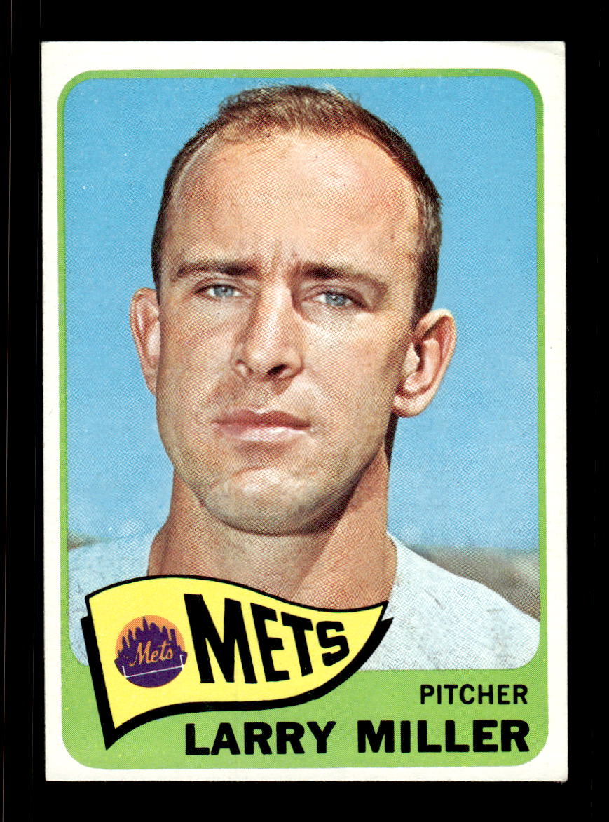 1965 Topps #349 Larry Miller New York Mets EXMT CS26015600