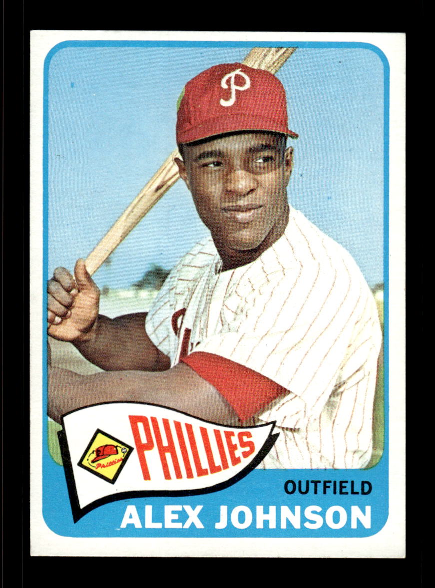 1965 Topps #352 Alex Johnson Philadelphia Phillies EXMT CS26015602