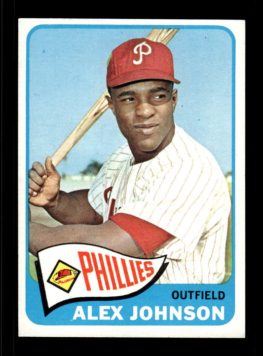1965 Topps #352 Alex Johnson Philadelphia Phillies EXMT CS26015602