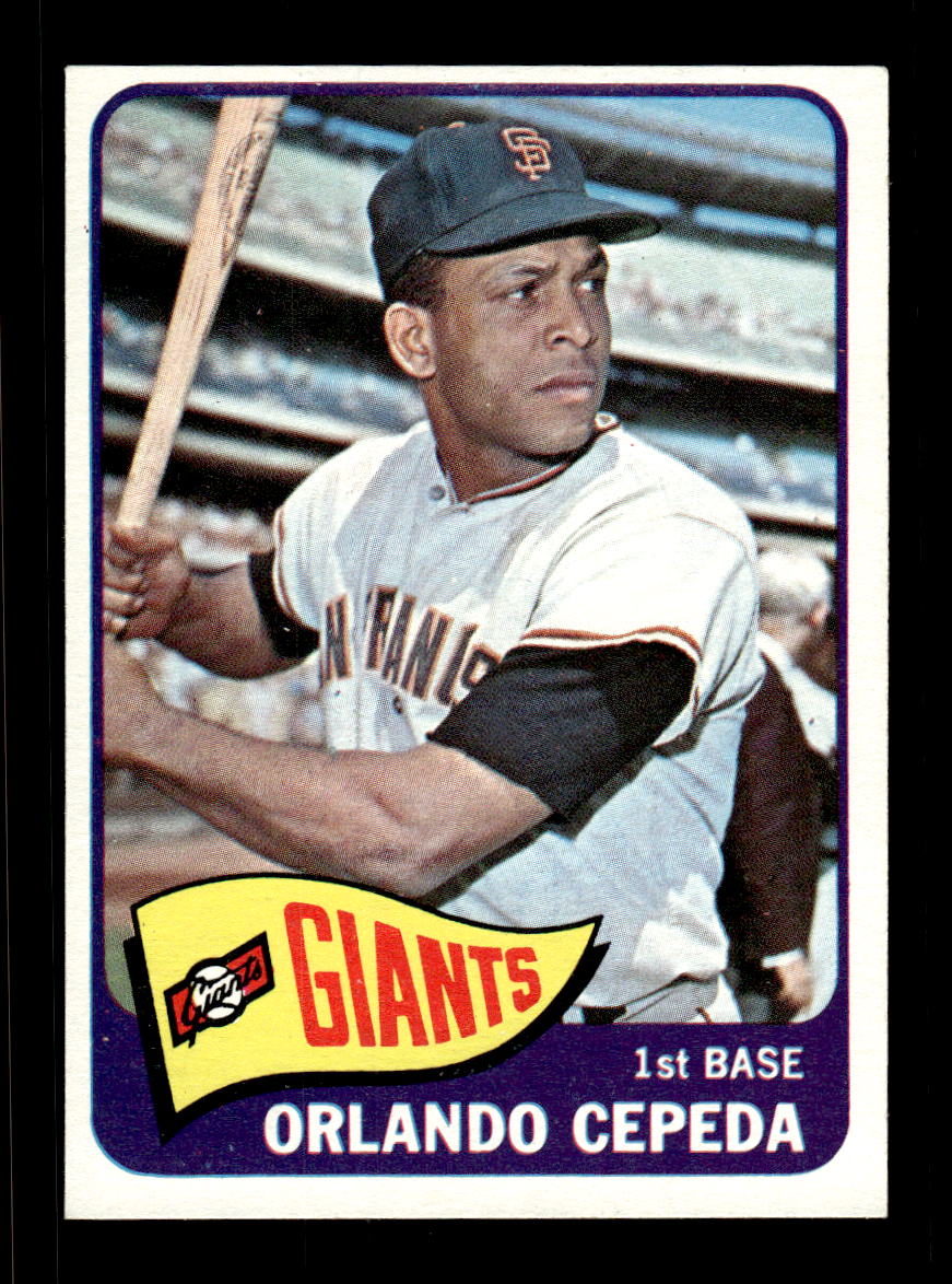 1965 Topps #360 Orlando Cepeda San Francisco Giants EXMT CS26015608