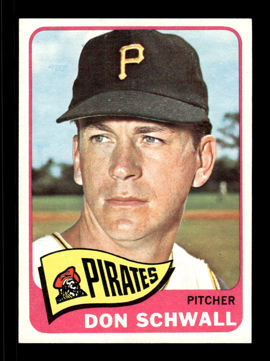 1965 Topps #362 Don Schwall Pittsburgh Pirates EXMT CS26015610