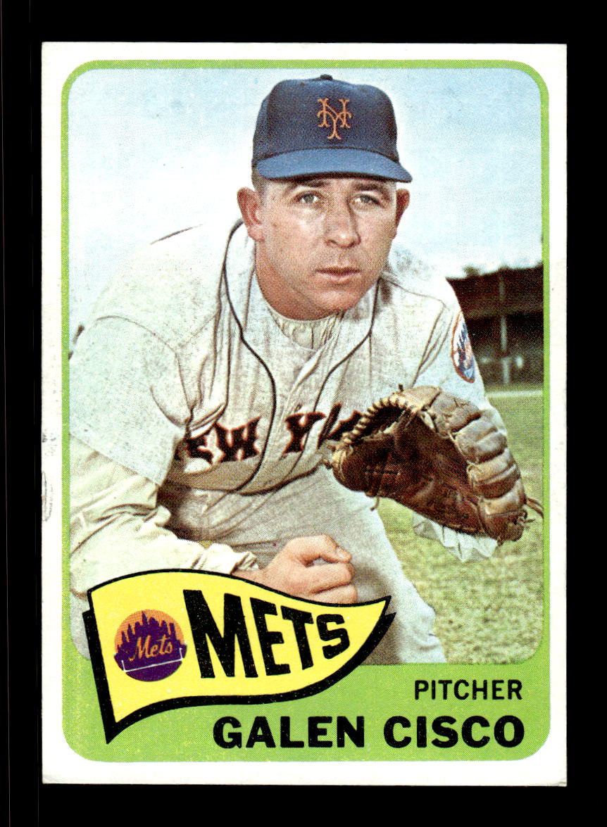 1965 Topps #364 Galen Cisco New York Mets EXMT CS26015612