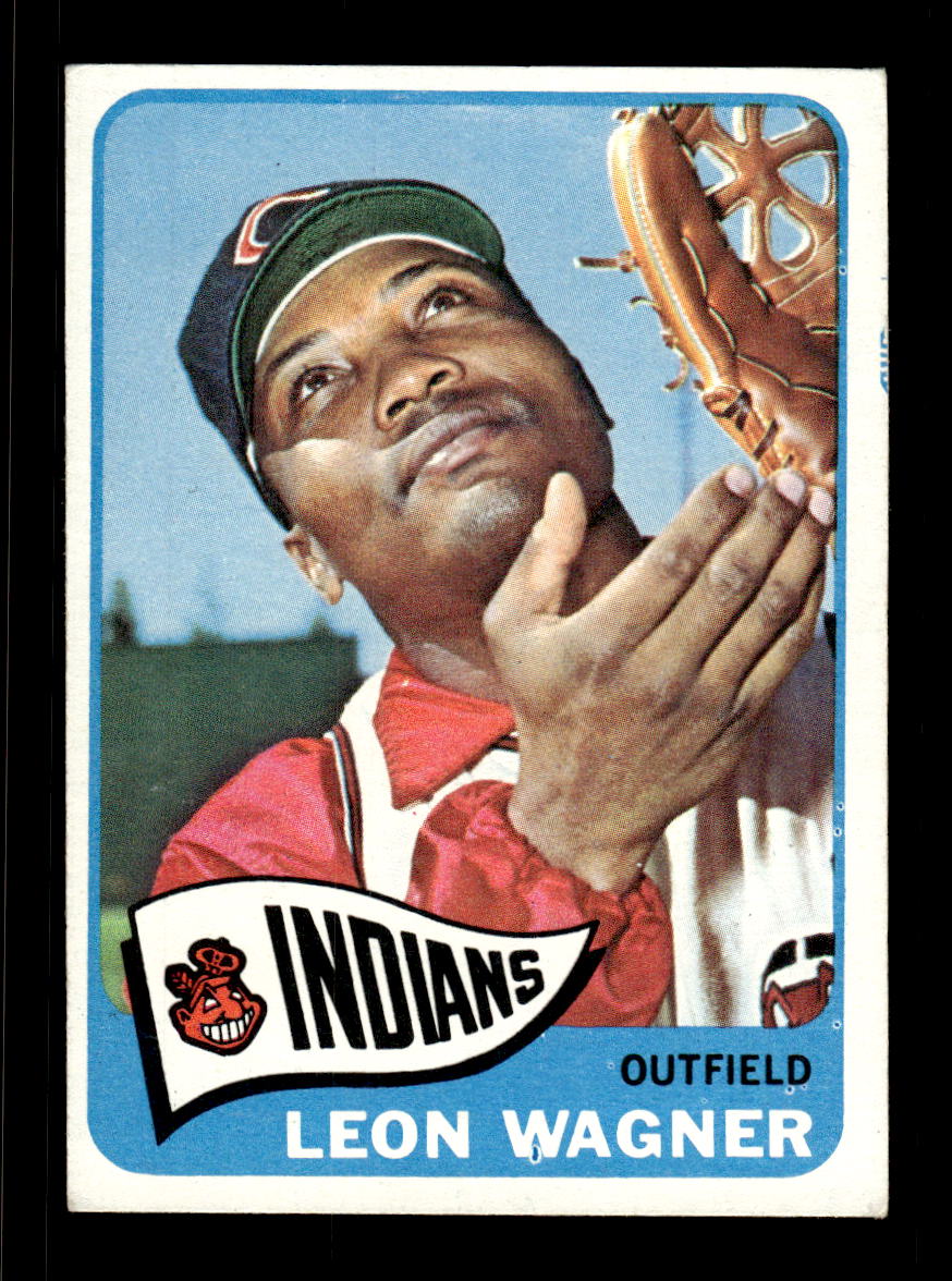 1965 Topps #367 Leon Wagner Cleveland Indians VGEX CS26015615