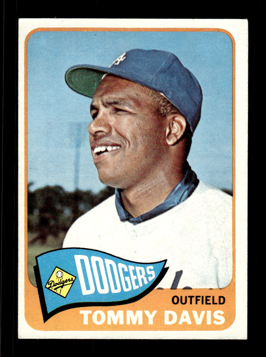 1965 Topps #370 Tommy Davis Los Angeles Dodgers VGEX CS26015616