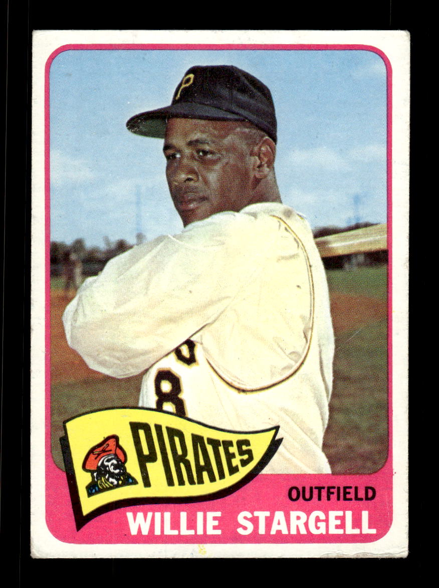 1965 Topps #377 Willie Stargell Pittsburgh Pirates VG CS26015623