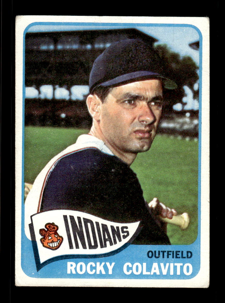 1965 Topps #380 Rocky Colavito Cleveland Indians VG CS26015625