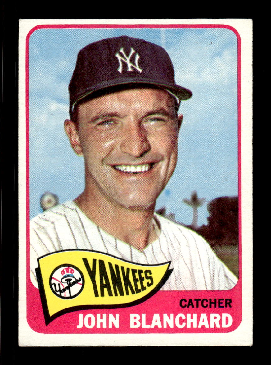 1965 Topps #388 John Blanchard New York Yankees VGEX CS26015632