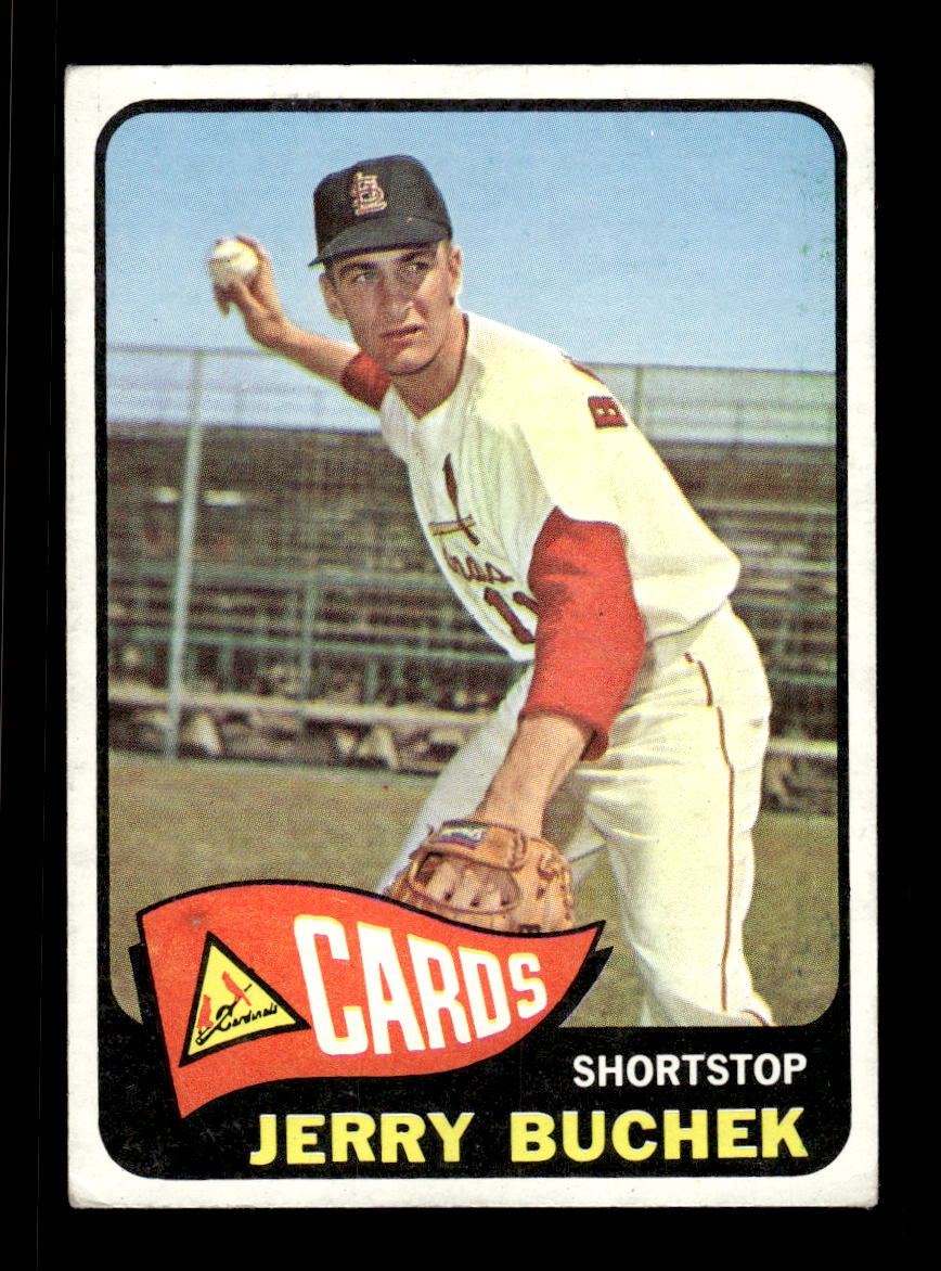 1965 Topps #397 Jerry Buchek St. Louis Cardinals VGEX CS26015640