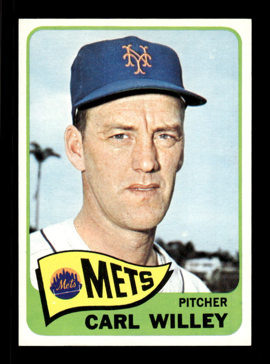 1965 Topps #401 Carl Willey New York Mets VGEX CS26015642