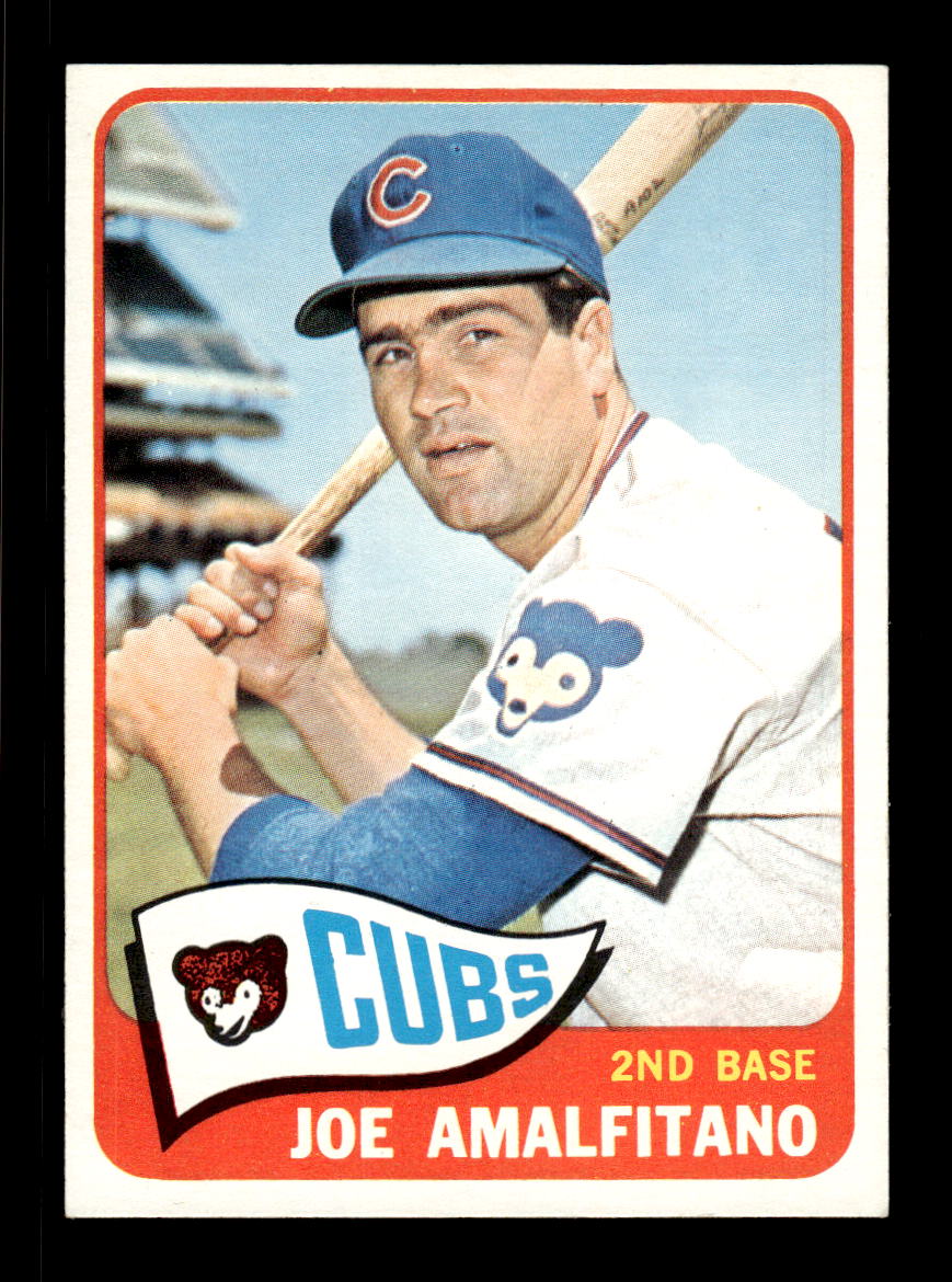 1965 Topps #402 Joe Amalfitano Chicago Cubs VGEX CS26015643