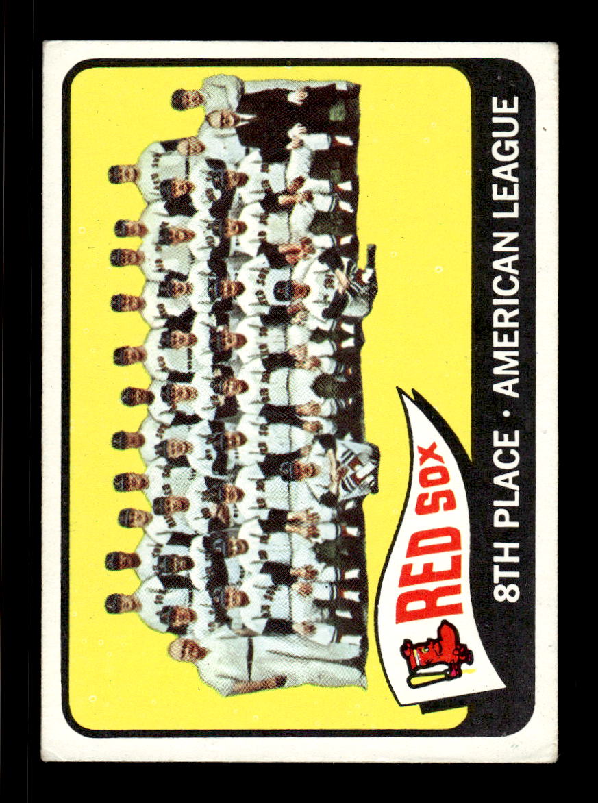 1965 Topps #403 Boston Red Sox Boston Red Sox VGEX CS26015644