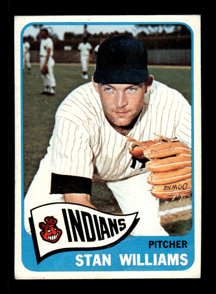 1965 Topps #404 Stan Williams Cleveland Indians VGEX CS26015645