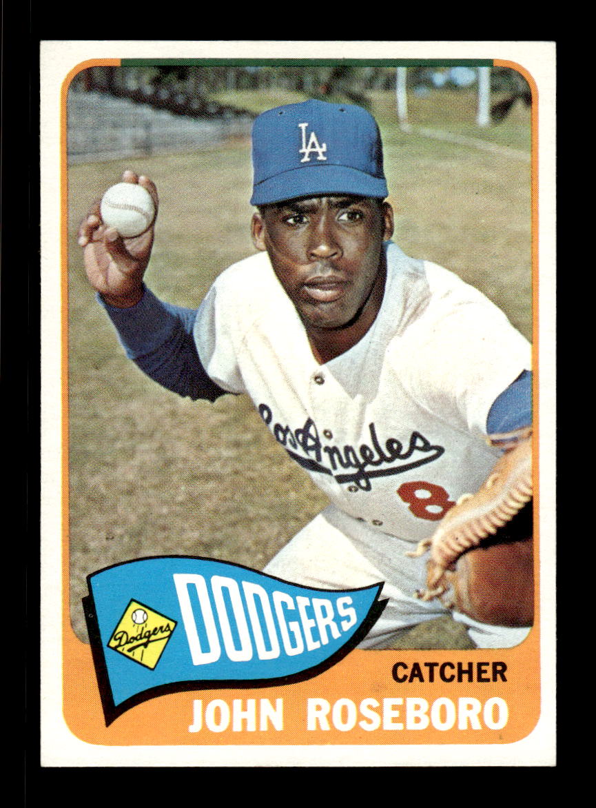 1965 Topps #405 John Roseboro Los Angeles Dodgers VGEX CS26015646
