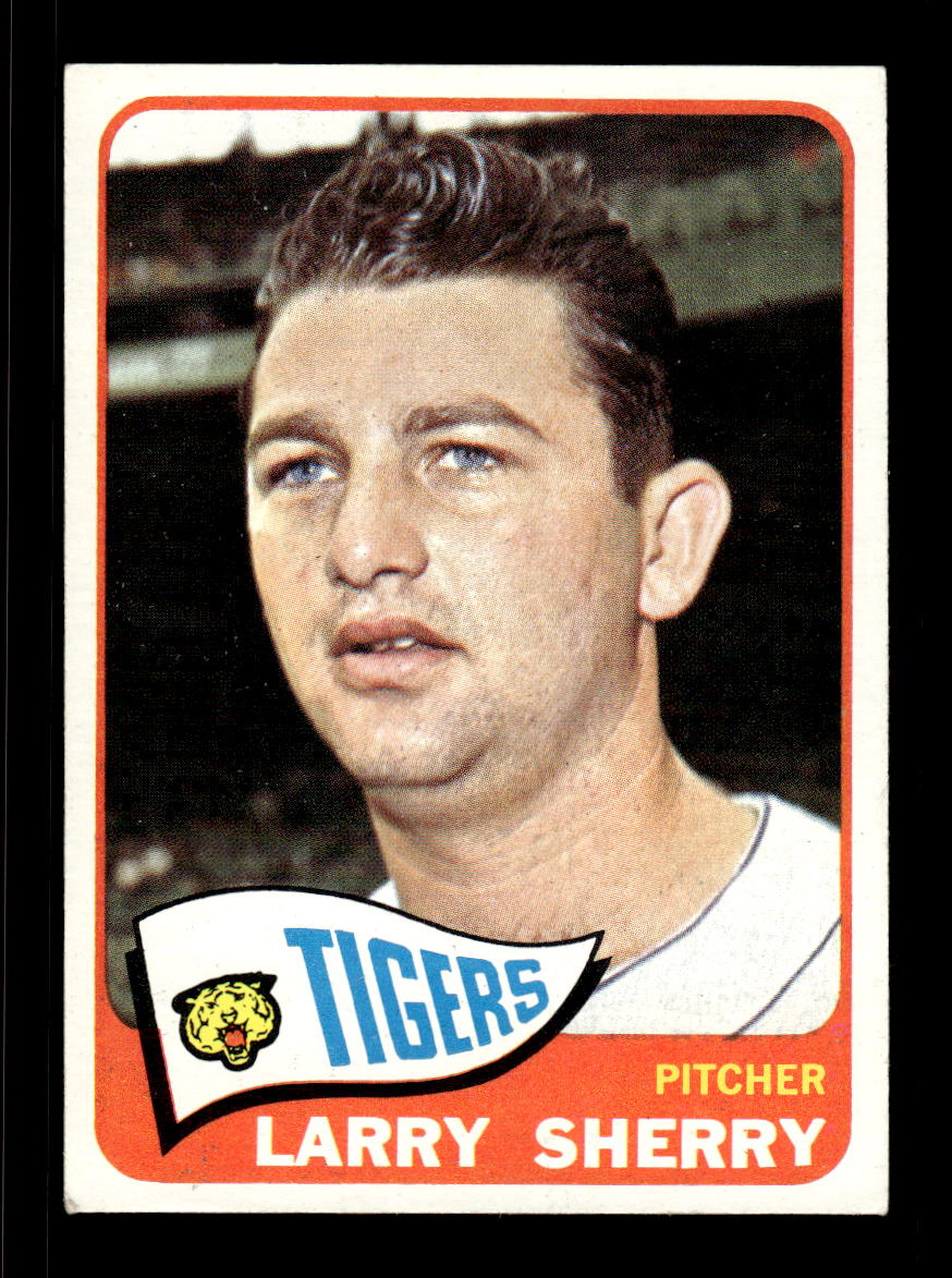 1965 Topps #408 Larry Sherry Detroit Tigers VGEX CS26015648