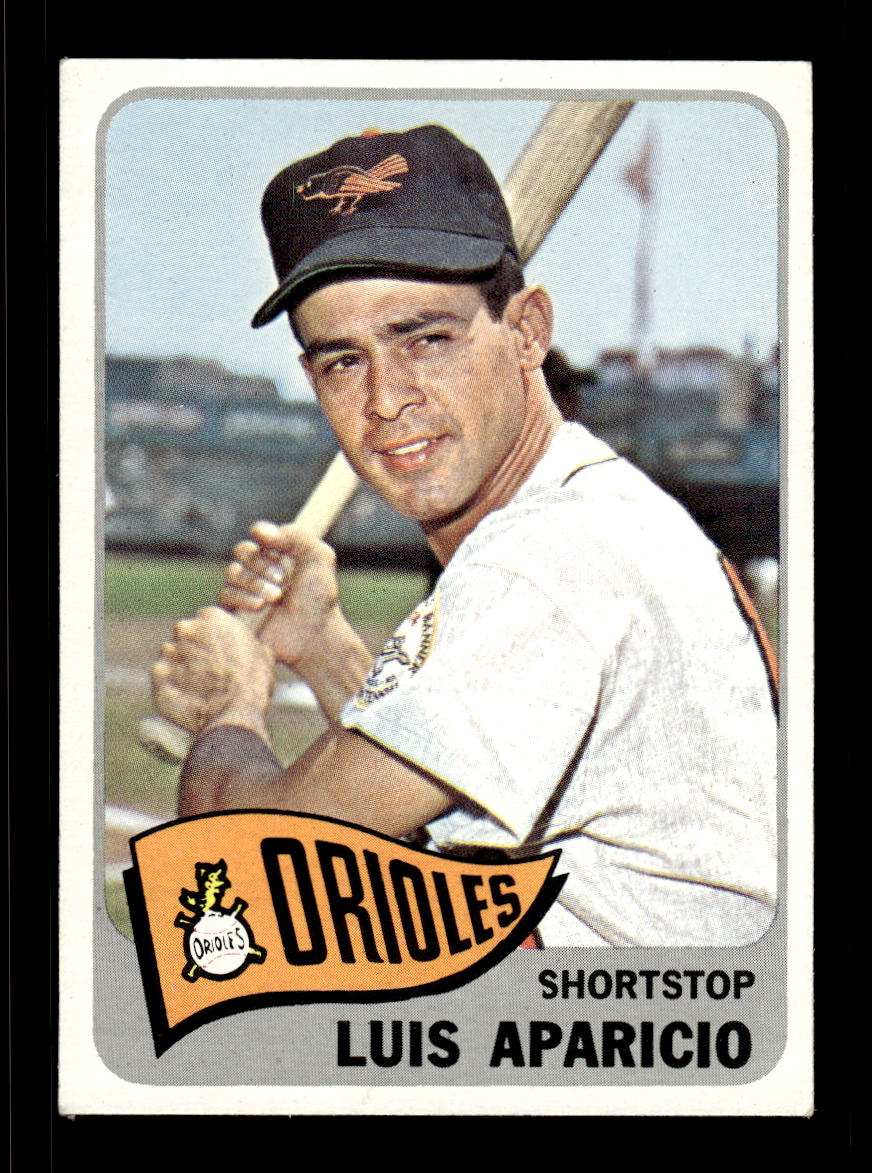 1965 Topps #410 Luis Aparicio Baltimore Orioles VGEX CS26015650