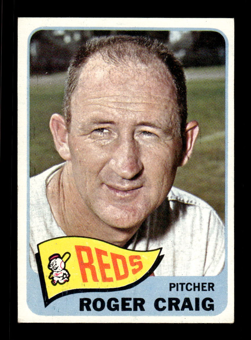 1965 Topps #411 Roger Craig Cincinnati Reds VGEX CS26015651