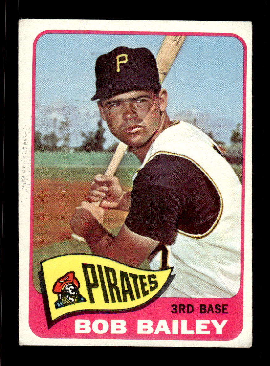 1965 Topps #412 Bob Bailey Pittsburgh Pirates VGEX CS26015652