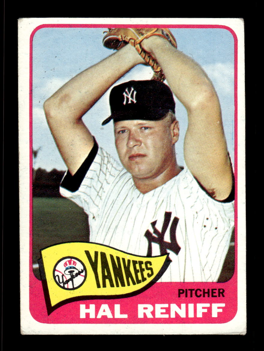 1965 Topps #413 Hal Reniff New York Yankees VGEX CS26015653