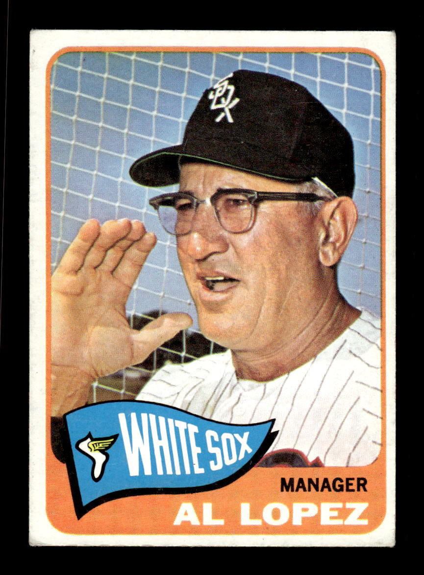 1965 Topps #414 Al Lopez Chicago White Sox VGEX CS26015654