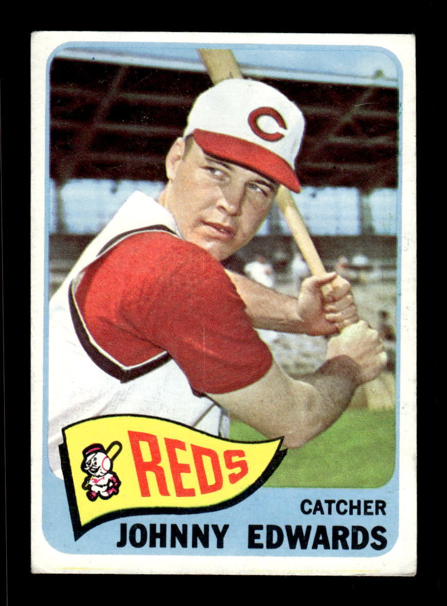 1965 Topps #418 Johnny Edwards Cincinnati Reds VGEX CS26015658