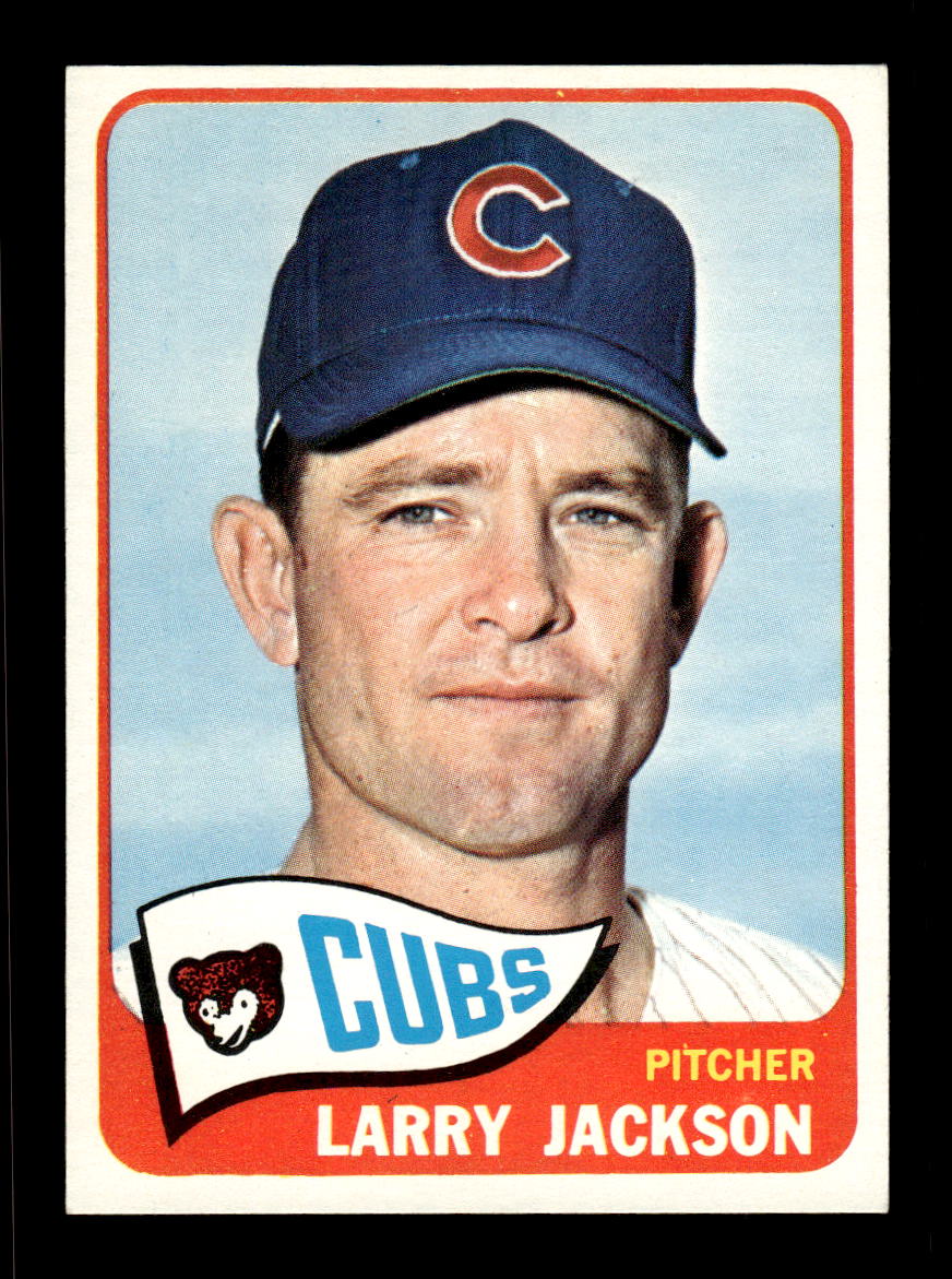 1965 Topps #420 Larry Jackson Chicago Cubs VGEX CS26015660