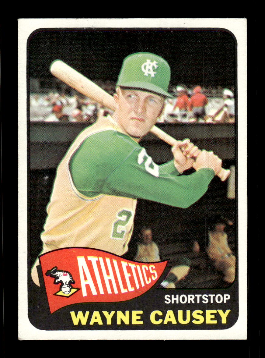 1965 Topps #425 Wayne Causey Kansas City Athletics EXMT CS26015664