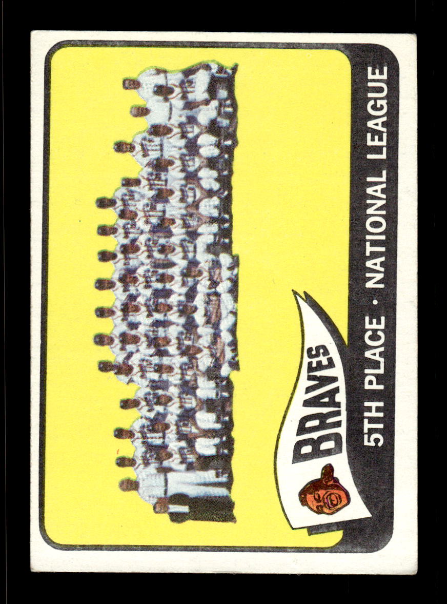 1965 Topps #426 Milwaukee Braves EXMT CS26015665