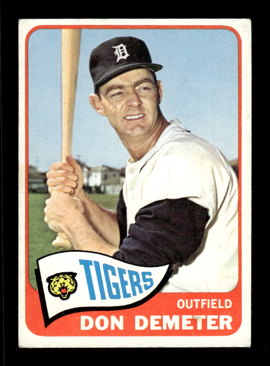 1965 Topps #429 Don Demeter Detroit Tigers EXMT CS26015667