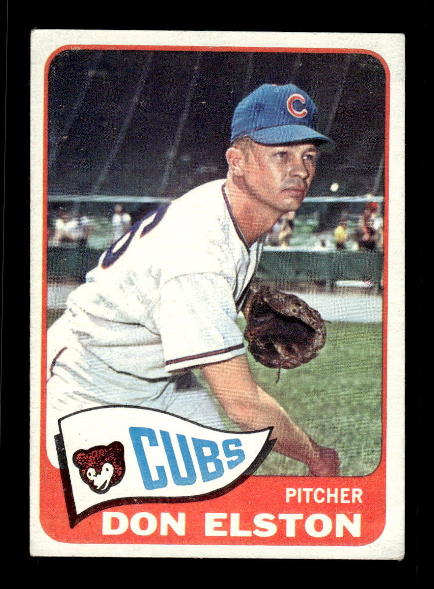 1965 Topps #436 Don Elston Chicago Cubs EXMT CS26015674