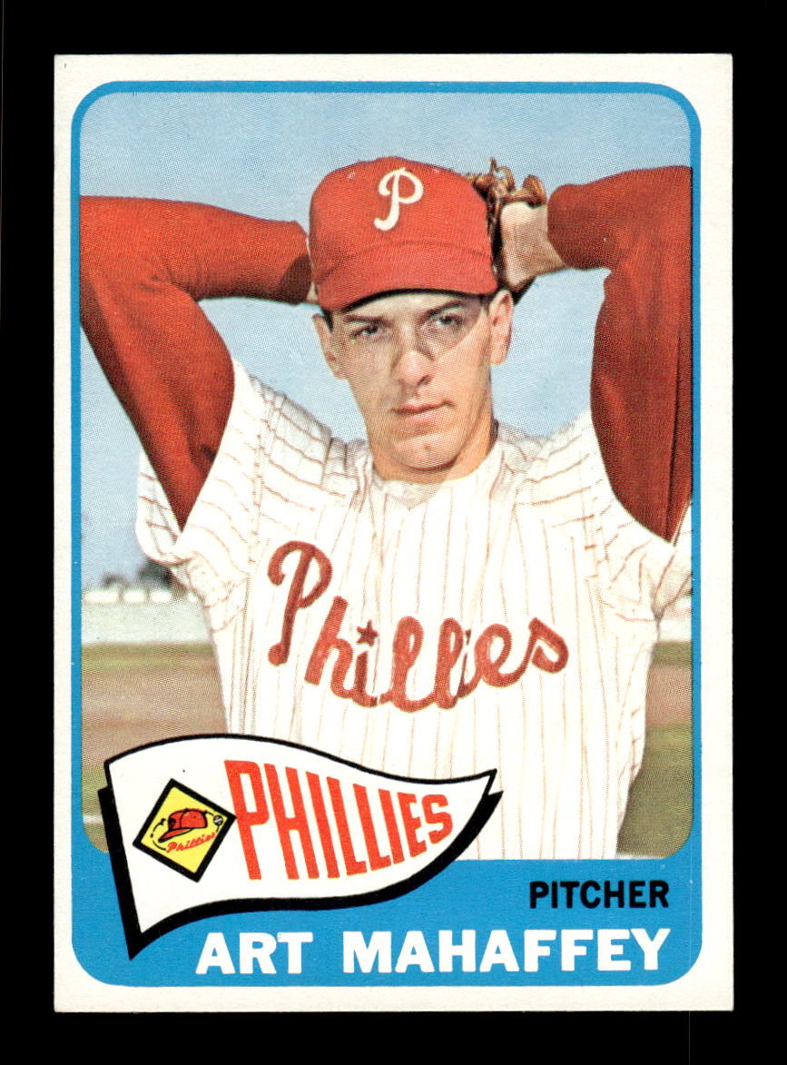 1965 Topps #446 Art Mahaffey Philadelphia Phillies EXMT CS26015684
