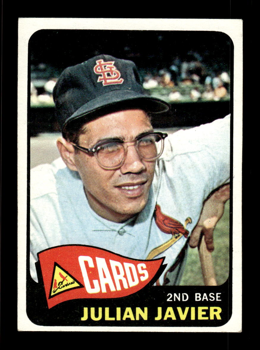 1965 Topps #447 Julian Javier St. Louis Cardinals EXMT CS26015685