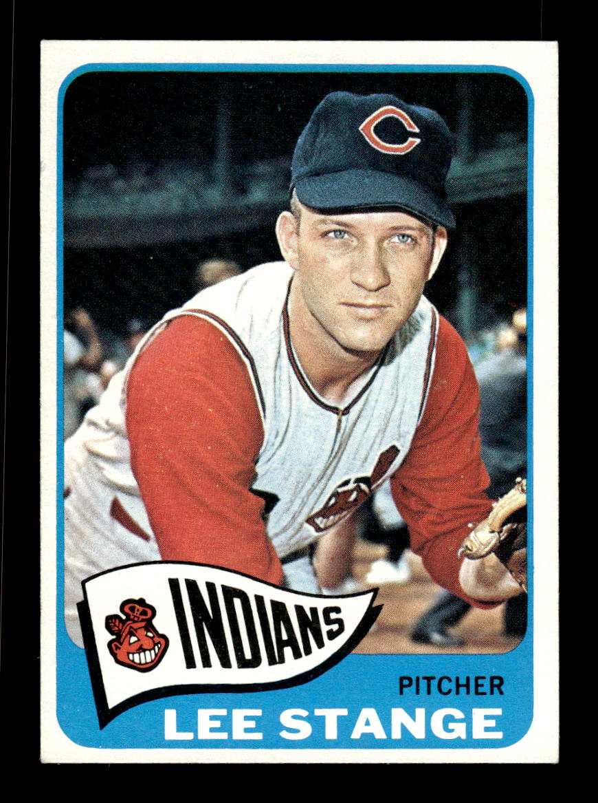 1965 Topps #448 Lee Stange Cleveland Indians EXMT CS26015686