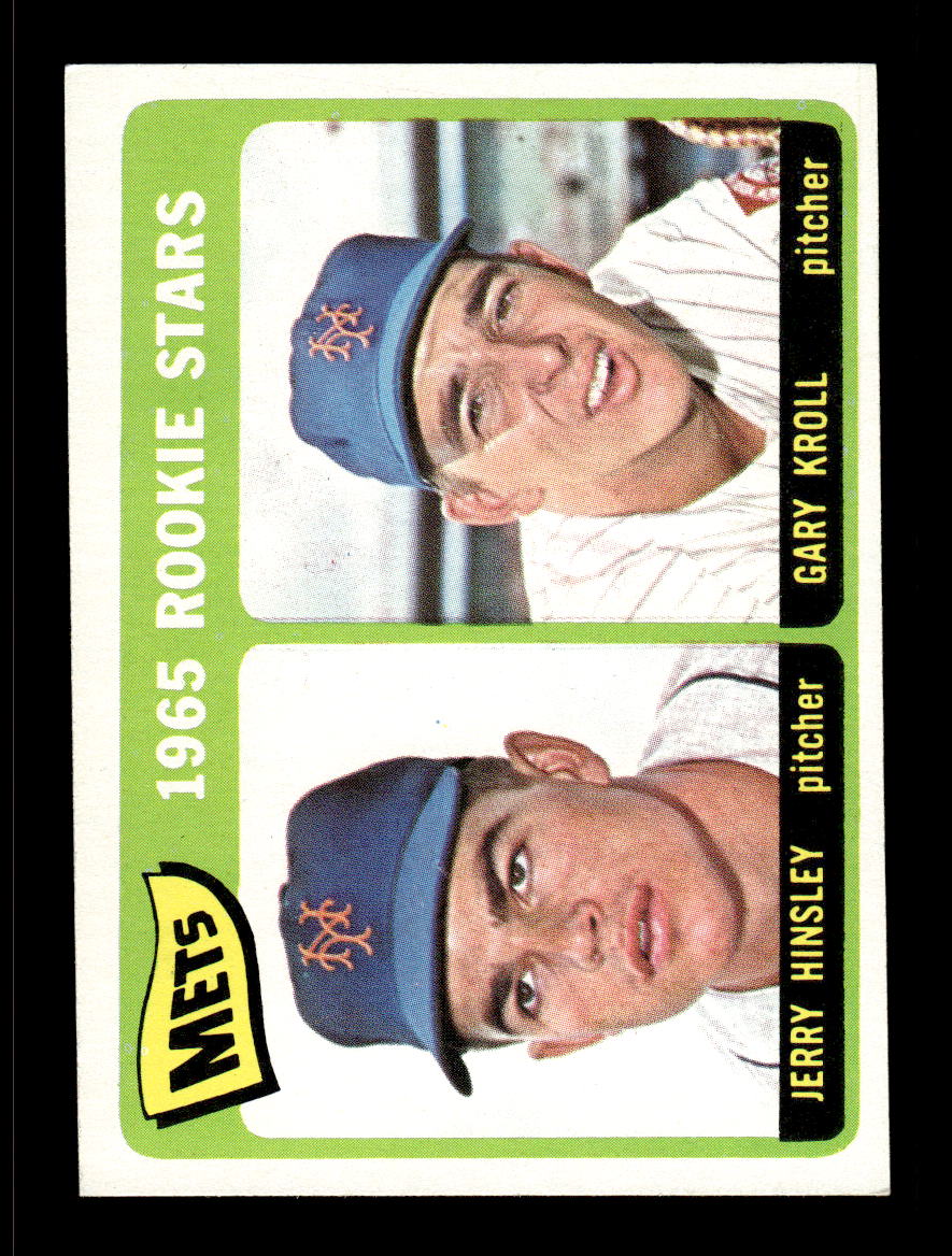 1965 Topps #449 Mets 1965 Rookie Stars New York Mets EXMT CS26015687