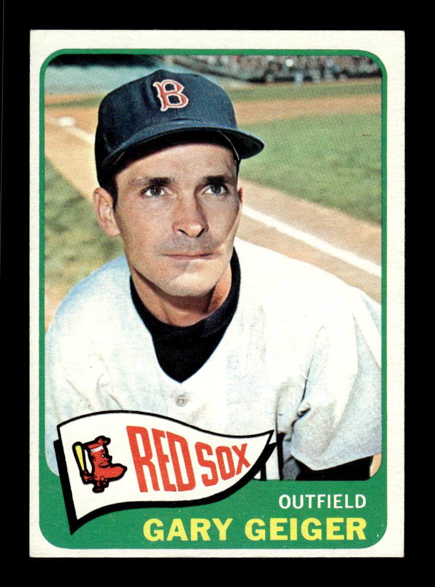 1965 Topps #452 Gary Geiger Boston Red Sox EXMT CS26015690