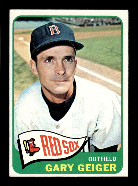 1965 Topps #452 Gary Geiger Boston Red Sox EXMT CS26015690