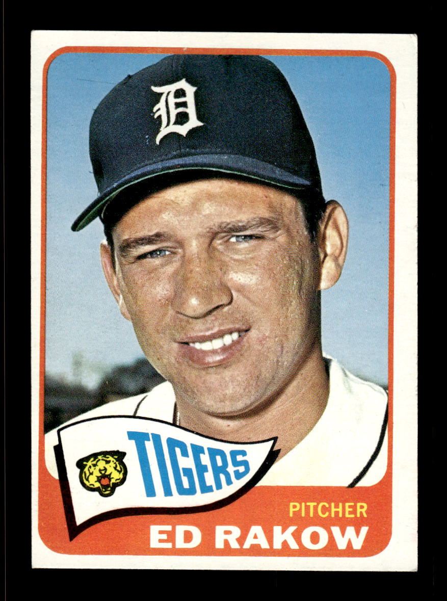 1965 Topps #454 Ed Rakow Detroit Tigers EXMT CS26015692